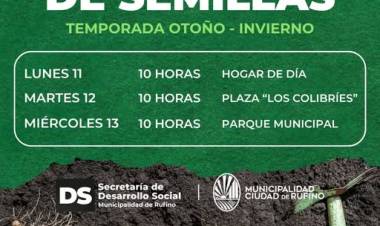 ENTREGA DE SEMILLAS DE ESTACION