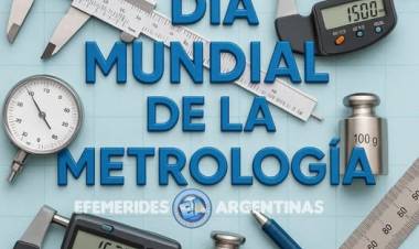 20 DE MAYO: DIA MUNDIAL DE LA METROLOGIA