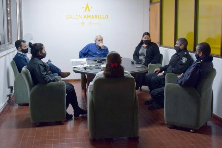 TRABAJO COORDINADO CON FUERZAS DE SEGURIDAD