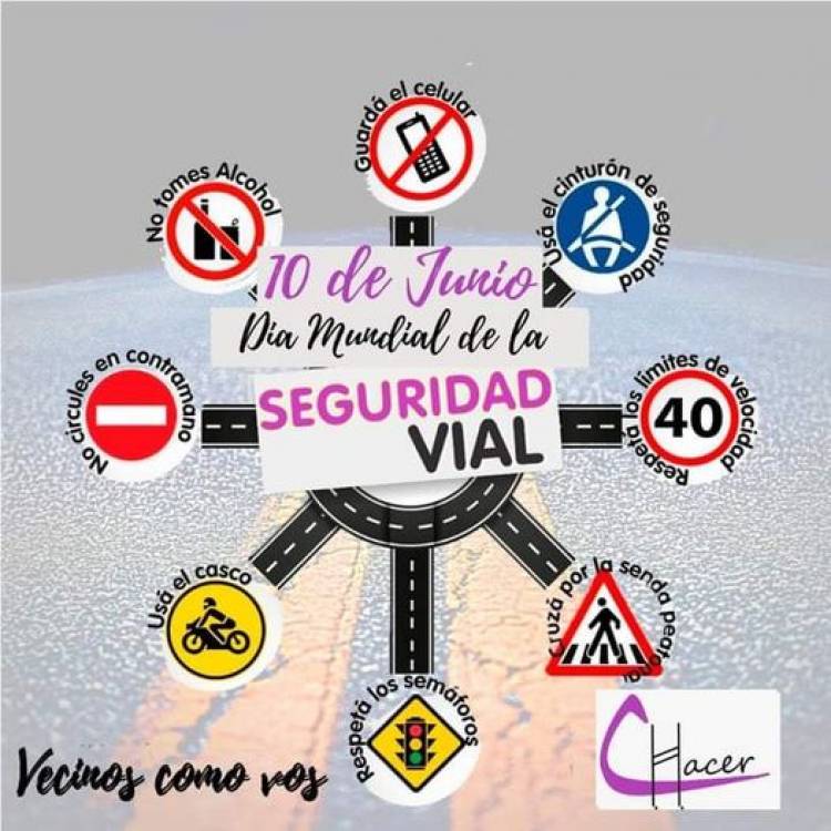 10 DE JUNIO- DIA DE LA SEGURIDAD VIAL