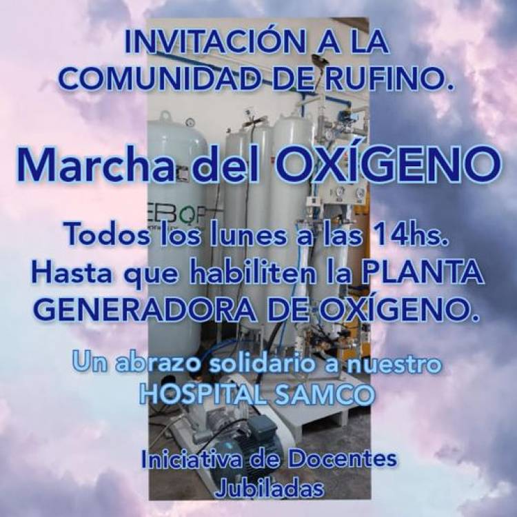 MARCHA DEL OXÍGENO