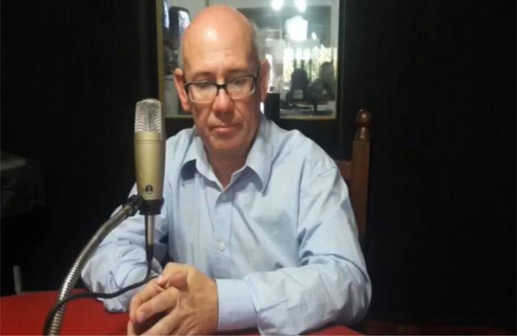 Anuncios del gobernador de Córdoba ayer en Laboulaye