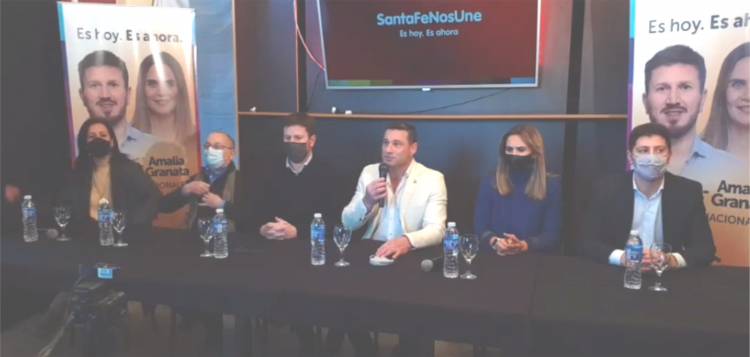 Lanzamiento lista PRO - Amalia Granata en la ciudad