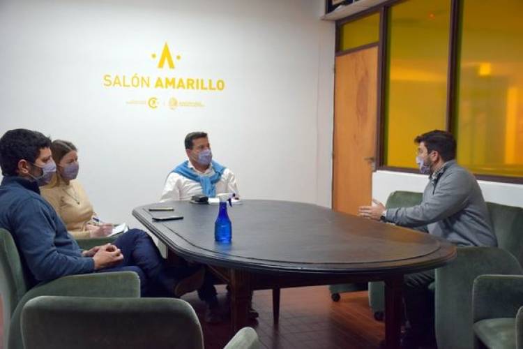 EL INTENDENTE MANTUVO DIVERSAS REUNIONES