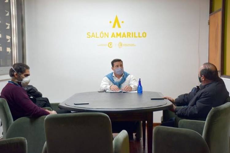 EL INTENDENTE MANTUVO DIVERSAS REUNIONES