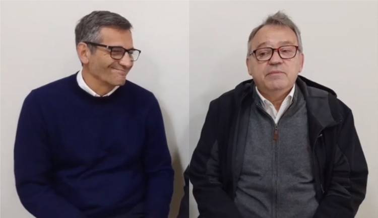 #Elecciones2021 :Gabriel Real y Horacio Bertoglio de visita en Rufino