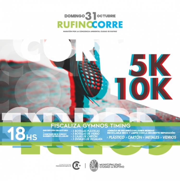 RUFINO CORRE- POR LA CONCIENCIA AMBIENTAL