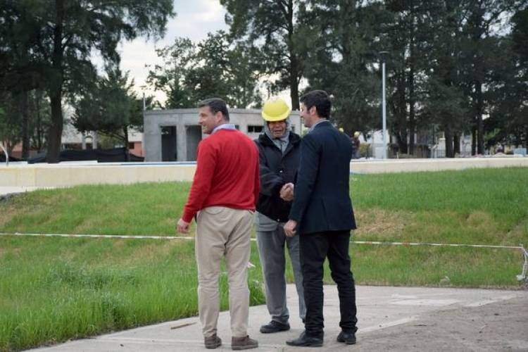 RECORRIDA POR OBRAS DEL PARQUE