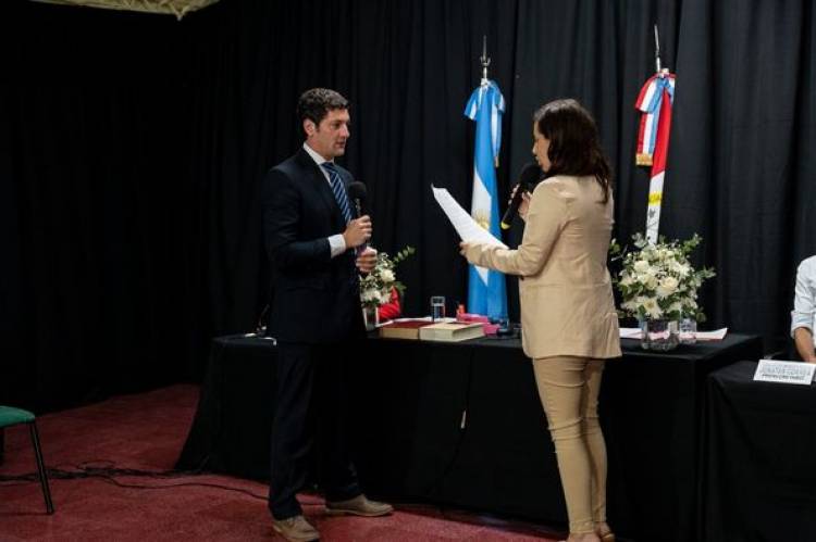 ASUNCION DE AUTORIDADES EN EL CONCEJO