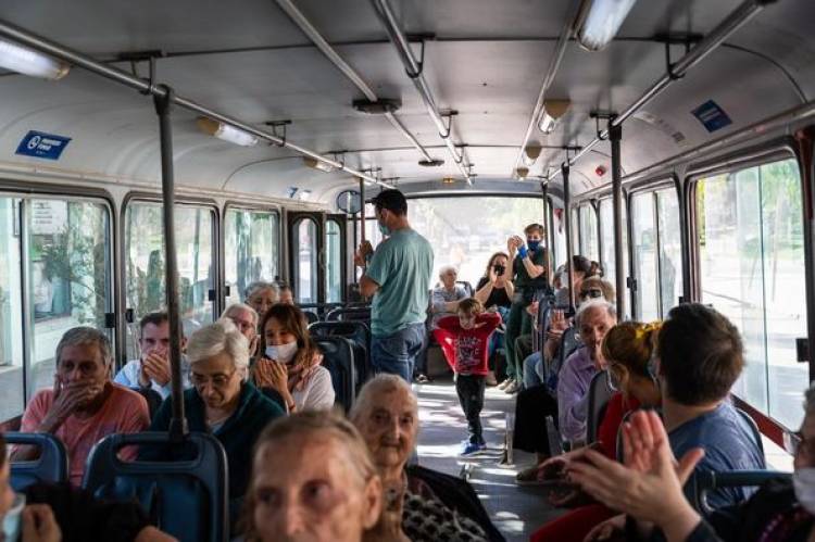 VIAJE EN COLECTIVO