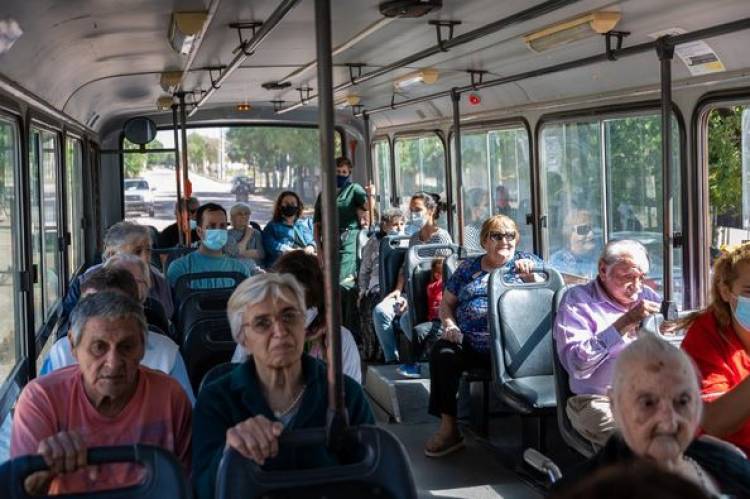 VIAJE EN COLECTIVO