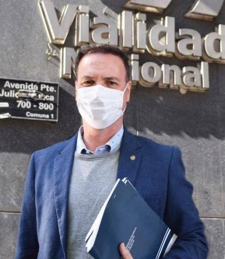 SENADOR LISANDRO ENRICO: TARDANZA EN OBRA RUTA 33