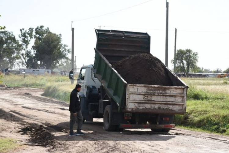 TRABAJOS EN CALLE RIO NEGRO