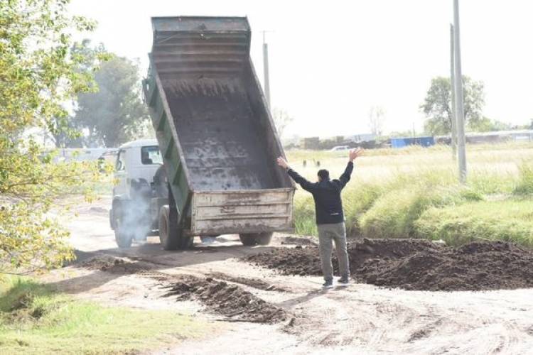 TRABAJOS EN CALLE RIO NEGRO