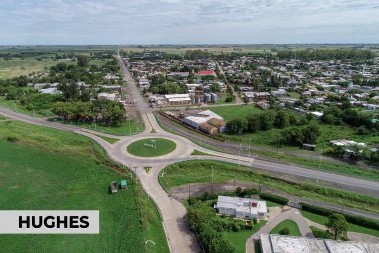 SENADOR LISANDRO ENRICO EN HUGHES