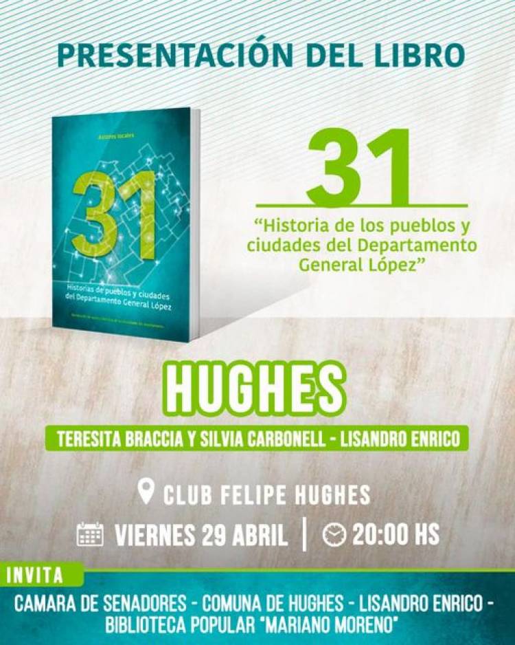 SENADOR LISANDRO ENRICO ESTA EN HUGHES