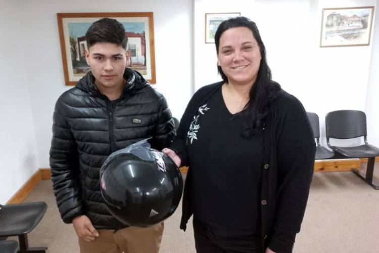 ENTREGA DE CASCO