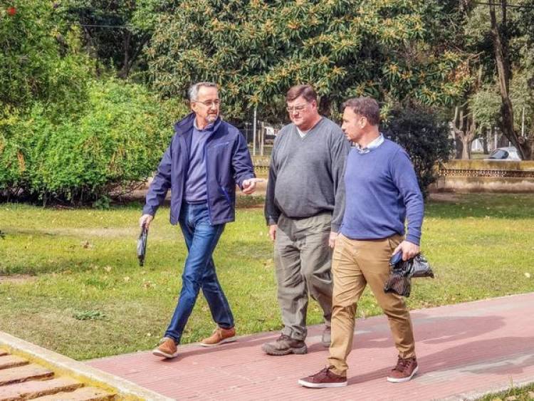 SENADOR LISANDRO ENRICO EN SANCTI SPIRITU