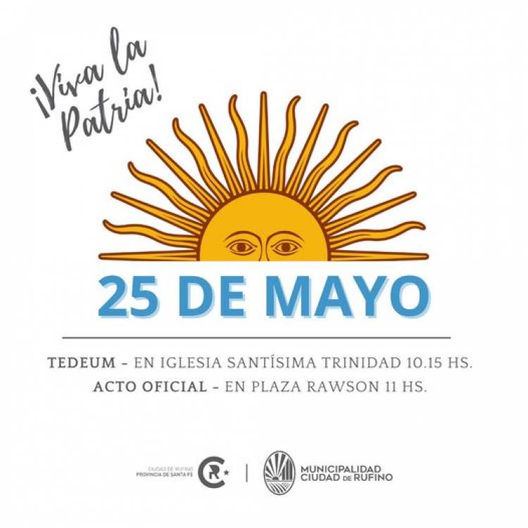 25 DE MAYO- DIA DE LA PATRIA