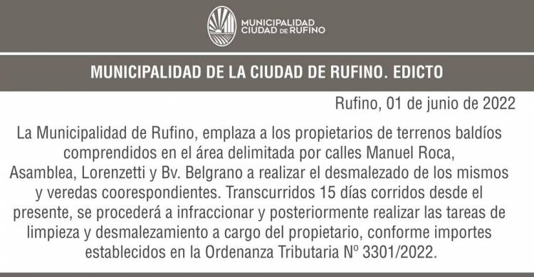 EDICTO