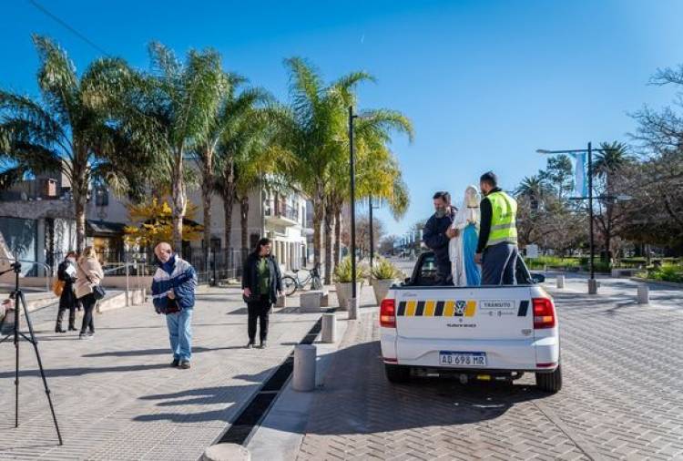 LA VIRGEN YA SE ENCUENTRA EN LA CIUDAD