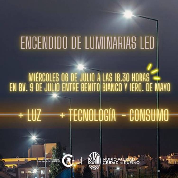 MAS LUMINARIAS LED PARA LA CIUDAD
