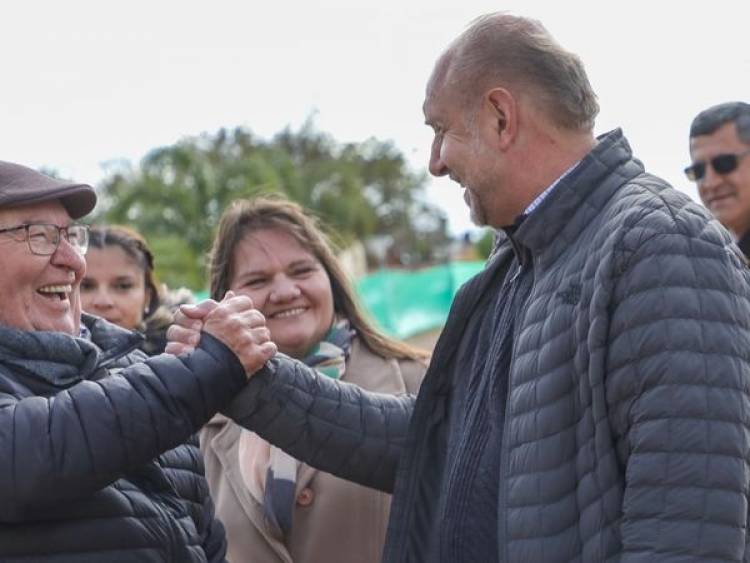 GOBERNADOR OMAR PEROTTI EN SANTA MARGARITA