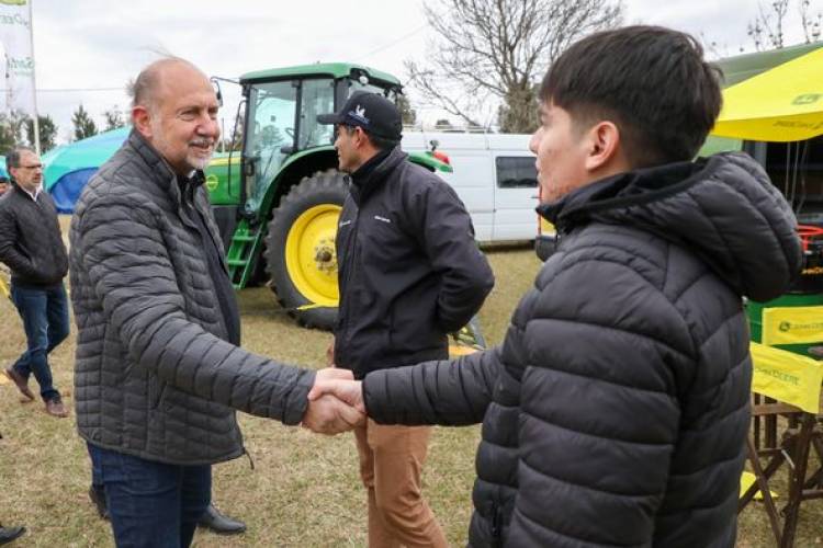 GOBERNADOR OMAR PEROTTI EN SANTA MARGARITA