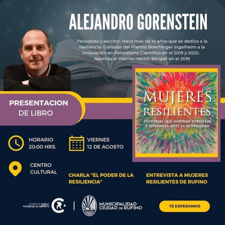 PRESENTACION DEL LIBRO: "MUJERES RESILIENTES"