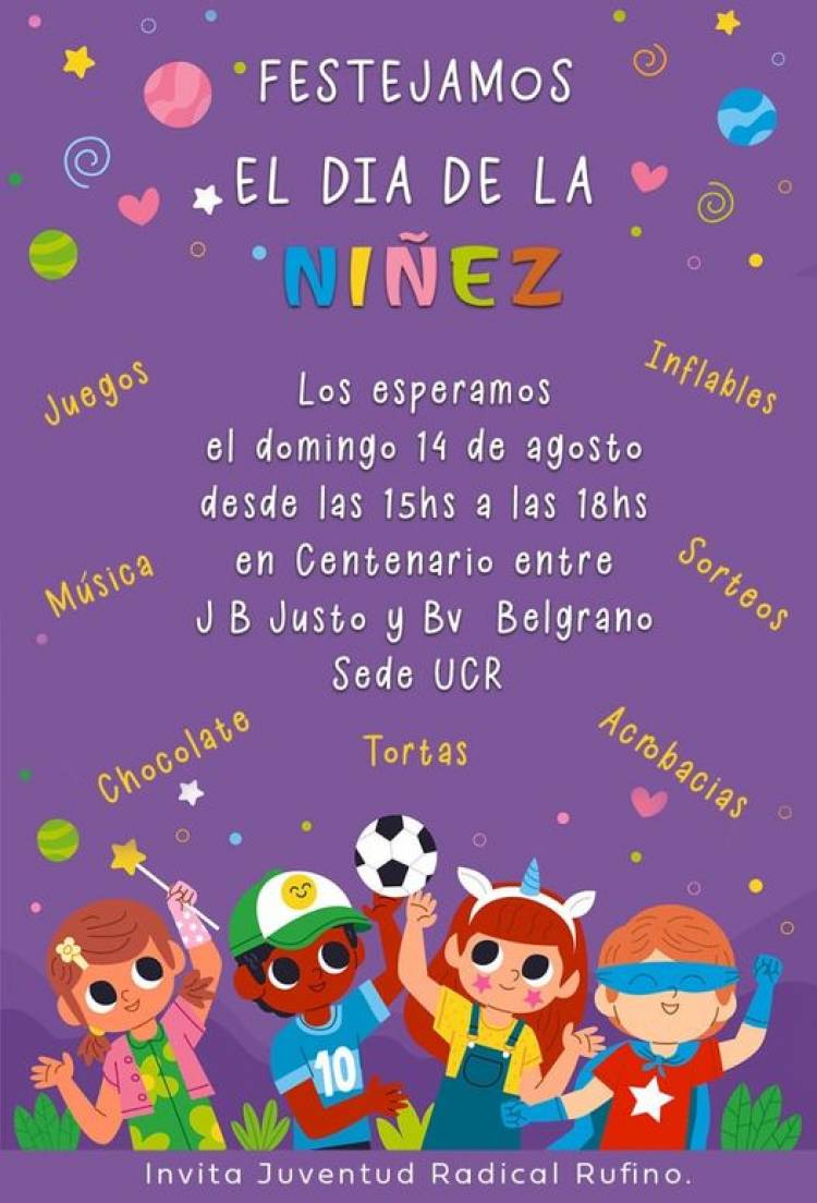 FESTEJAMOS EL DIA DE LA NIÑEZ