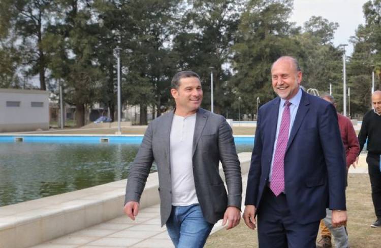 GOBERNADOR OMAR PEROTTI EN RUFINO
