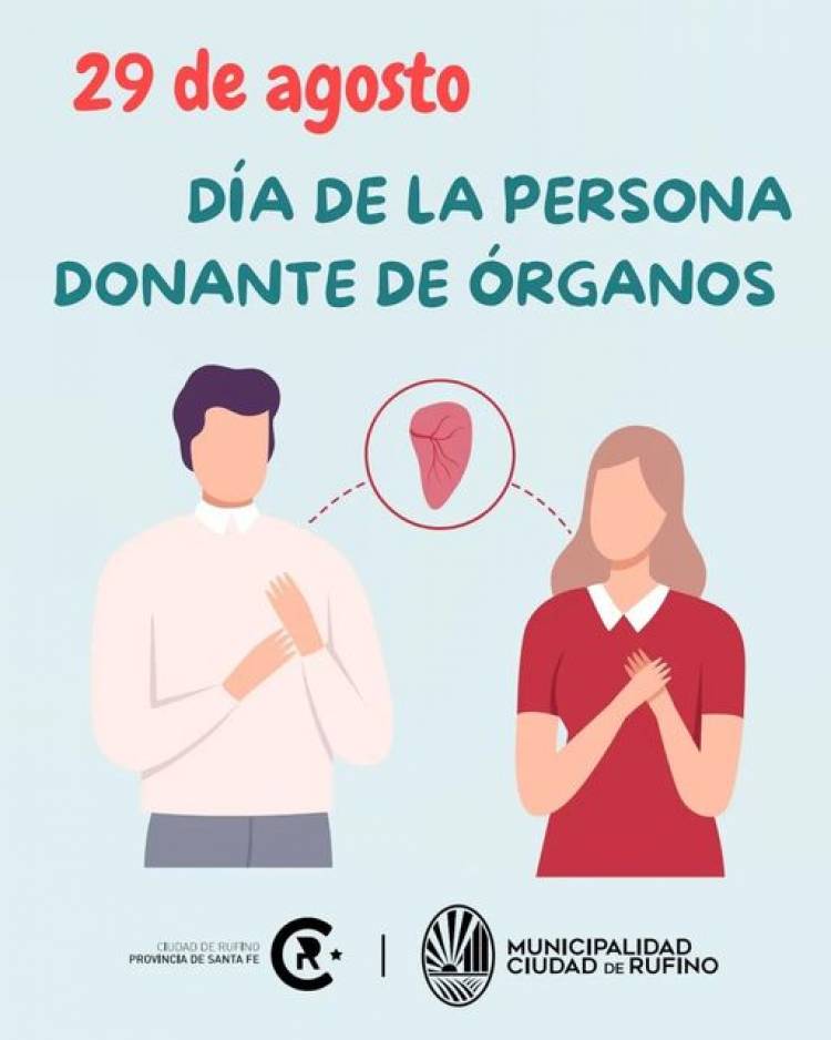 29 DE AGOSTO: DIA DE LA PERSONA DONANTE DE ORGANOS
