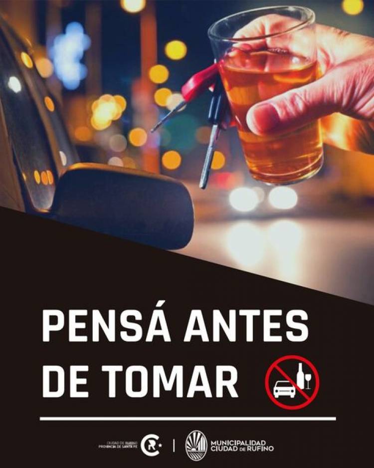 PENSA ANTES DE TOMAR