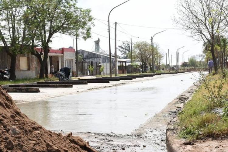 PAVIMENTO FINALIZADO EN GARAY