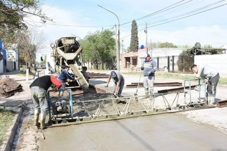 PAVIMENTO FINALIZADO EN GARAY