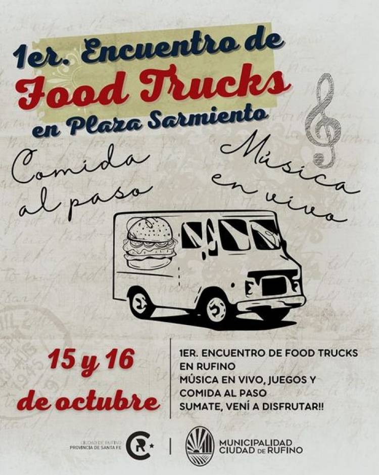 1ER ENCUENTRO DE FOOD TRUCKS DE LA CIUDAD