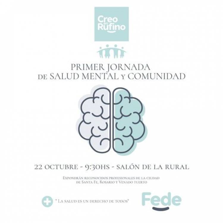 PRIMER JORNADA DE SALUD MENTAL Y COMUNIDAD