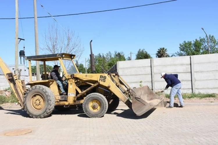 TAREAS DE LIMPIEZA EN BARRIO JARDIN