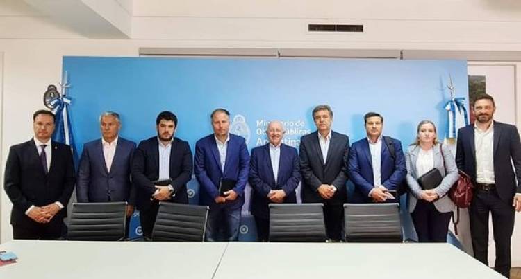 INTENDENTE NATALIO LATTANZI EN BUENOS AIRES