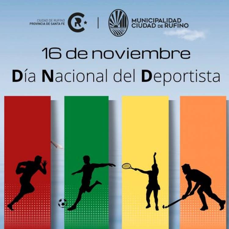 16 DE NOVIEMBRE: DIA NACIONAL DEL DEPORTISTA