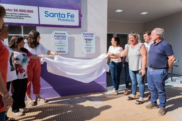 INAUGURACION PUNTO VIOLETA