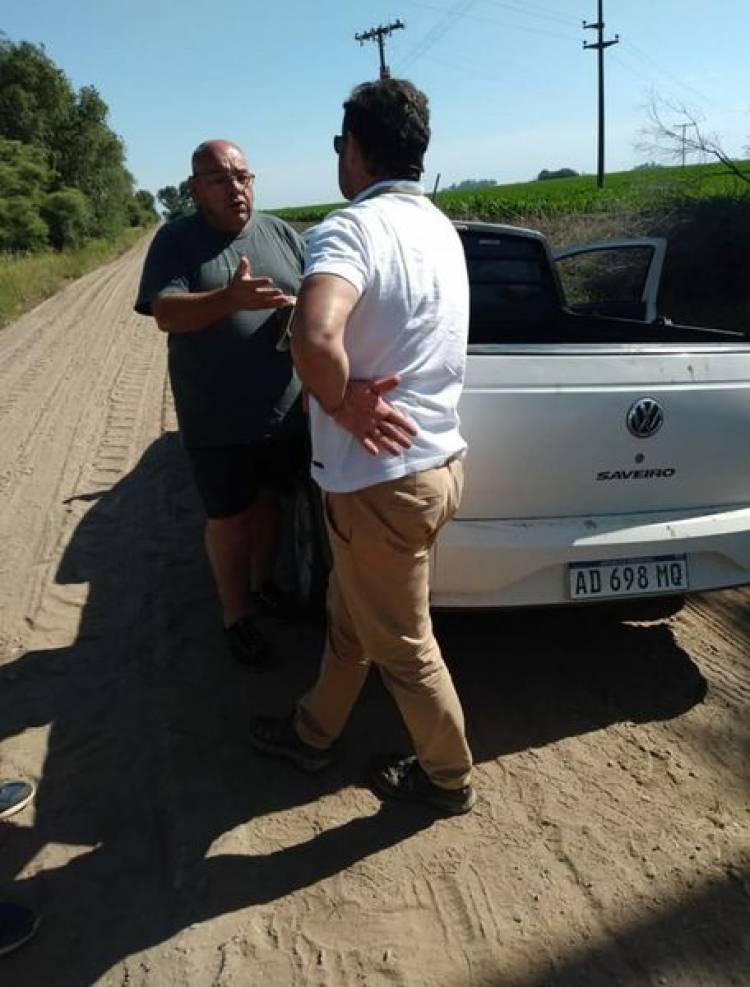 INTENDENTE NATALIO LATTANZI ESTA EN CAMINO N° 10