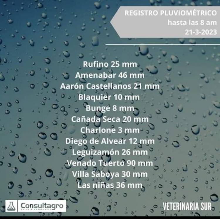 REGISTRO PLUVIOMETRICO