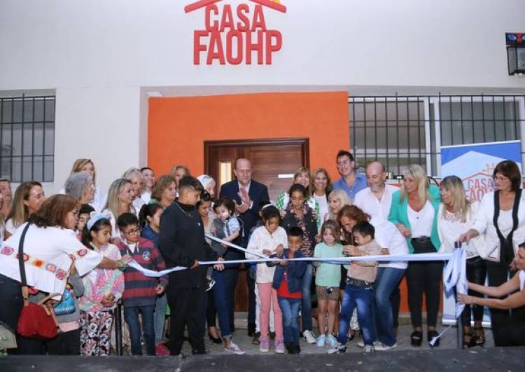 GOBERNADOR OMAR PEROTTI: INAUGURACION FAHOP