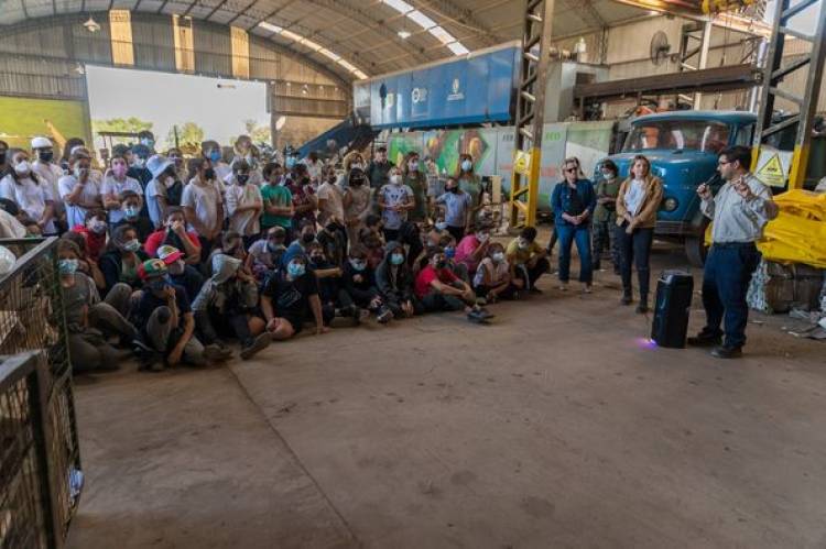 BICICLETEADA Y VISITA A LA PLANTA DE RECICLADO