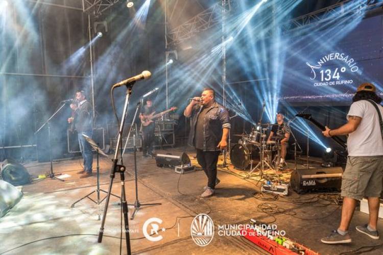 CUMPLEAÑOS 134 DE LA CIUDAD DE RUFINO