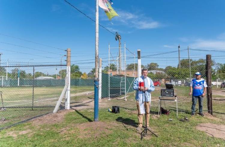 INAUGURACION CANCHA CLUB SOCIAL Y DEPORTIVO BELGRANO