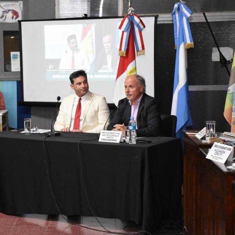 EL INTENDENTE INAUGURO LAS SESIONES ORDINARIAS 2023