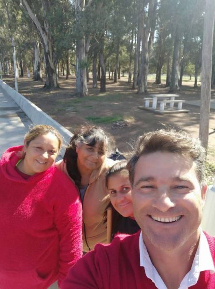 INTENDENTE NATALIO LATTANZI: PRIMER PARRILLERO CON HORMIGON VISTO