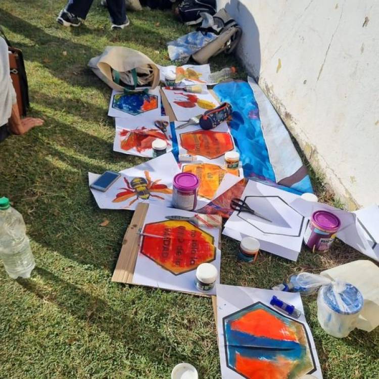 MURAL REALIZADO POR EL CENTRO DE DIA SAN TEODORO